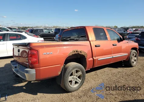 2008 Dodge Dakota Quad Laramie z USA, uszkodzony, nr VIN 1D7HW58N28S600796
